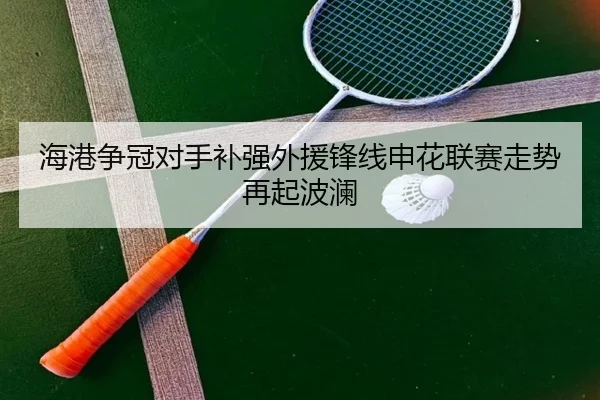 海港争冠对手补强外援锋线申花联赛走势再起波澜